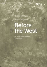 Before the West SAATBB choral sheet music cover